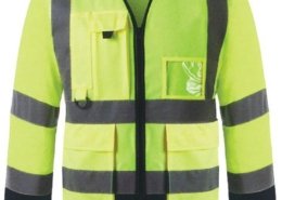 HI VIS SLEEVED WAISTCOAT