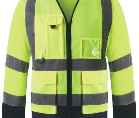 HI VIS SLEEVED WAISTCOAT